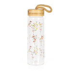 Skleněná láhev na pití - Květiny - Albi