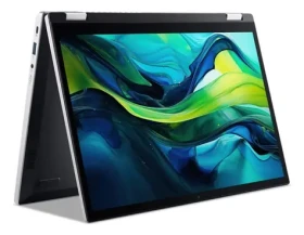 Acer Aspire Go Spin 14 stříbrná / Notebook 2v1 / 14" WUXGA T / Intel Core 3 N355 / 16GB / 512GB SSD / Intel UHD / W11H (NX.J3UEC.002)