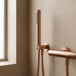 REA - Sprchová hlavice JS-018 BRUSH COPPER REA-07053