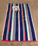 Plážová osuška Jet Set Stripes Modrá