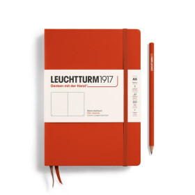 Leuchtturm1917 Zápisník Fox Red Medium A5 čistý