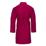 Vaflový župan VOSSEN do sauny, CRANBERRY, unisex - vel. S