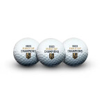 Fanatics Sada golfových míčků Vegas Golden Knights 2023 Stanley Cup Champions Three-Pack Golf Ball Set