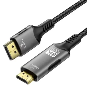 PremiumCord DP 1.4 na HDMI 2.1 2m / Kabel DisplayPort–HDMI (kportadk06-02)