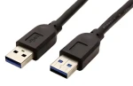 Roline USB 3.0 A(M)-A(M) černá / Kabel / Propojovací / 5Gbps / 3 m (11.02.8971)