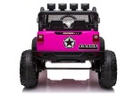 Mamido Elektrické autíčko Jeep Brothers lakované růžové 24V 2x200W