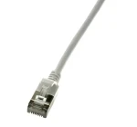 LogiLink SlimLine šedá / Patch kabel / Cat6 U/FTP / RJ-45 / 0,3 m (CQ9012S)