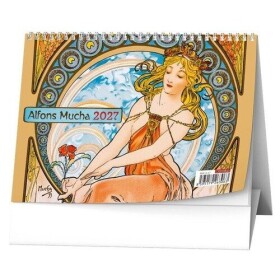 Stolní kalendář Alfons Mucha 2027