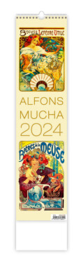 Kalendář nástěnný 2024 - Alfons Mucha