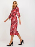 Dámské šaty LK SK 509018.77 červené - FPrice L/XL