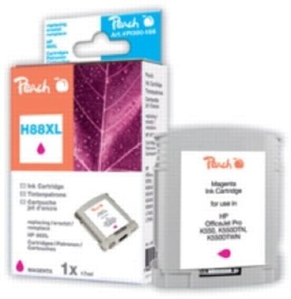 Peach 88XL alternativní cartridge / HP OfficeJet Pro K550 / 25ml / Fialová (313252)