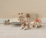Maileg Dětská sedačka pro zvířátka Maileg My Multi Dots, krémová barva, kov, textil