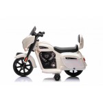 Mamido Dětská elektrická motorka Chopper INDIAN bílá
