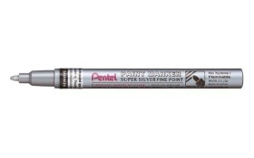 Popisovač Pentel Paint Marker MSP10 lakový - stříbrný 1-2 mm