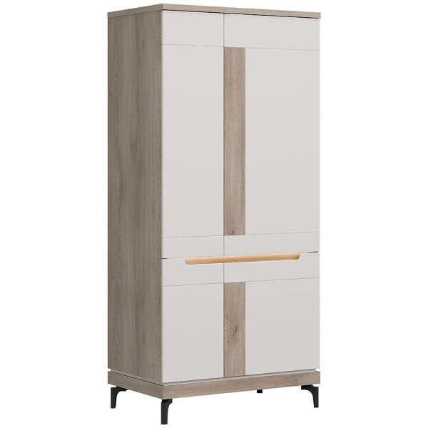 Skříň 2d Aston An11 dub cremona/kašmír