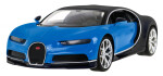 RASTAR Auto na dálkové ovládání R/C Bugatti Chiron Rastar 1:14 modré