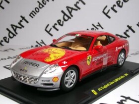 FERRARI 612 Scaglietti China 15.000 Red Miles 2004 - Bburago 1:24