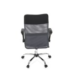 Kancelářská židle, houpací mechanismus, šedá síťovina, KA-E305 GREY
