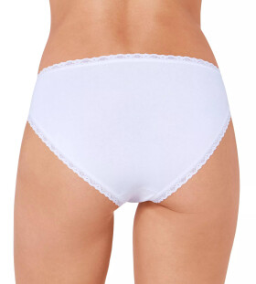 Dámské kalhotky sloggi 24/7 Cotton Lace Tai - bílé - SLOGGI WHITE 38