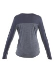 ICEBREAKER Wmns 125 Cool-Lite Sphere LS Tee CB, Graphite HTHR/Graphite/Cb (vzorek) velikost: S