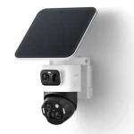 Anker eufy S4 bílá / Venkovní IP kamera se solárním nabíjením / 360° / microSD / Wi-Fi / 4k (T81723W1)