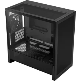 NZXT H3 Flow 2025 černá / mATX / 1x USB-A 3.2 / 1x USB-C 3.2 Gen2 / 1x 120mm / bez zdroje / průhledná bočnice (CC-H31FB-01)