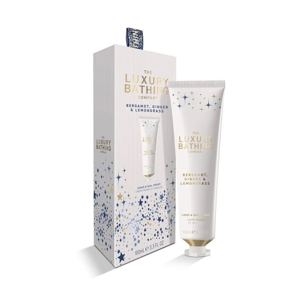 Grace Cole Krém na ruce Bergamot/Ginger/Lemongrass 100 ml, bílá barva, plast