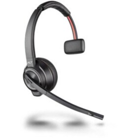 Plantronics W8210 USB monaural telefon Sluchátka On Ear Bluetooth®, DECT mono černá Potlačení hluku Vypnutí zvuku mikrofonu