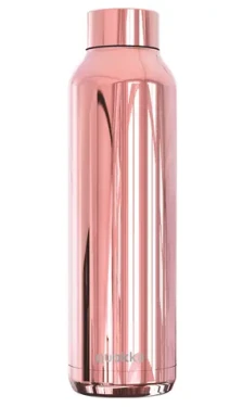 Quokka Nerezová termoláhev Solid Sleek Rose Gold 630 ml / Objem: 630 ml / Rozměry: 250 x 72 mm / Hmotnost: 299 g (57602QO)