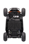 Mamido Elektrické autíčko Buggy Madman bílé | UTV-MX 4x4 | EVA kola | 12V 10Ah | EKO kůže