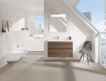 VILLEROY & BOCH - Venticello Závěsné WC se sedátkem SoftClosing, DirectFlush, CeramicPlus, alpská bílá 4611RLR1