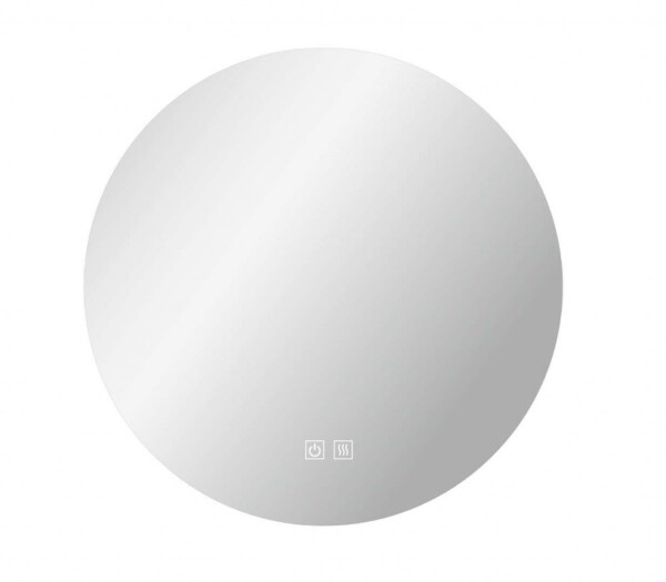 Kielle - Idolio Zrcadlo s LED osvětlením a vyhříváním, průměr 60 cm 50324051
