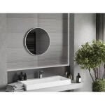 MEXEN - Loft zrcadlo 60, bílý rám 9850-060-060-000-20