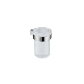 JIKA - Pure Sklenička s držákem, chrom/matné sklo H3823B10040001