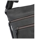 Moderní dámská koženková crossbody Anup, šedá