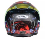 Helma na moto Xrc Illustrator matt - XL / černá