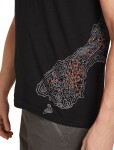 ICEBREAKER Mens 150 Tech Lite SS Tee 30th Anniversary, Black velikost: XL