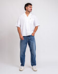 Carhartt WIP Newel Pant Blue marble used wash 31