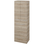 Dřevojas - Vysoká skříň s košem na prádlo DOS SVD3K 50 - D17 Colorado / Úchytka T04 / D17 Colorado 209643E