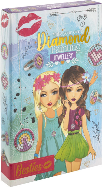 Sada na výrobu šperků - diamantové malování Besties - Craft Creative