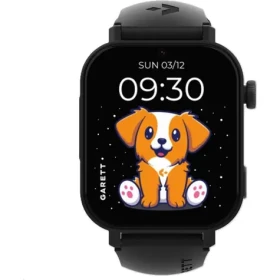 Garett Kids Rel 4G černá / Dětské hodinky / 1.85" / GPS / SOS tlačítko / IP67 / Android iOS (REL_4G_BLK)