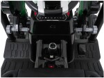 Mamido Dětský elektrický traktor MEGA D68 24V s přívěsem zelený