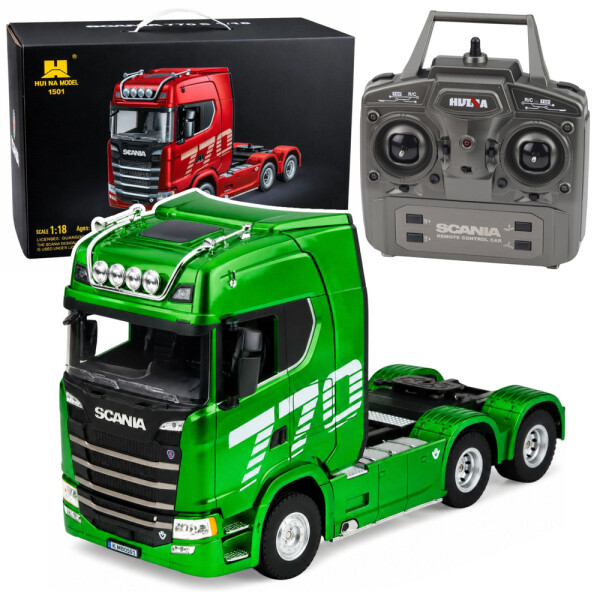 Mamido Kamion na dálkové ovládání R/C Scania 770S 1:8 zelené