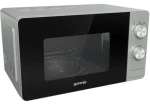 Gorenje MO20E1S stříbrná / Mikrovlnná trouba / 800 W / 20 l (3838782175398)