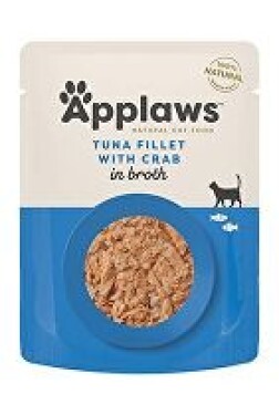 Applaws Cat kapsa Adult Broth tuňák s krabem 70g