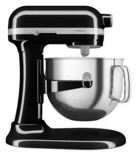 KitchenAid 5KSM70SHXEOB černá / Kuchyňský robot Artisan / 375 W / 6,6L / 11 rychlostí (5KSM70SHXEOB)