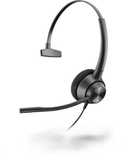 Poly BLACKWIRE 3310 (Microsoft Teams) černá / náhlavní souprava / mikrofon / 1x sluchátko / USB-C / ovladač (214011-01)