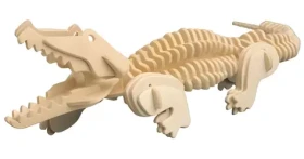 WOODCRAFT Dřevěné 3D puzzle Krokodýl