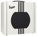 Supro Delta King 12 Ivory Black