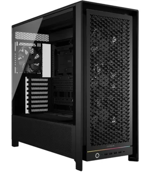 Corsair FRAME 5000D RS černá / E-ATX / 4x USB-A / 1x USB-C / 4x 140mm / bez zdroje / průhledná bočnice (CC-9011307-WW)